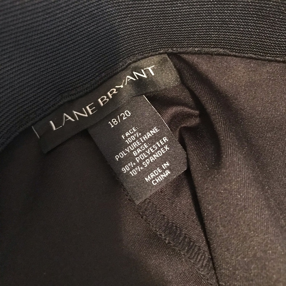 Lane Bryant “Leather” leggings